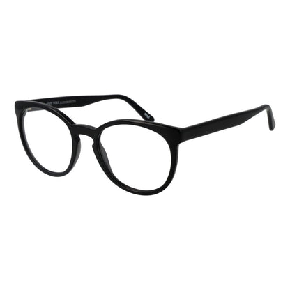 Montures de lunettes de vue unicolores noires pour homme et femme de Andy Wolf