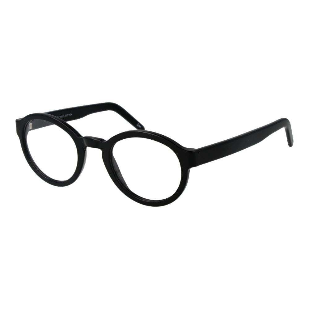 Montures de lunettes de vue unicolores noires pour homme et femme de Andy Wolf