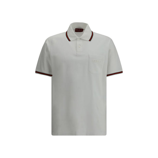 Polopullover mit Gucci-Logo