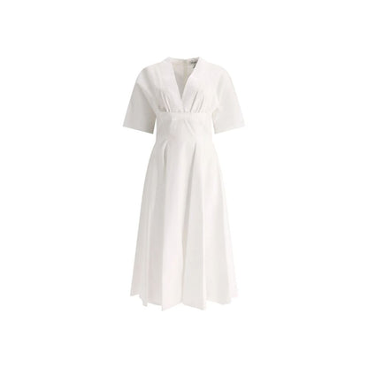 Alaïa Midikleid aus Baumwolle