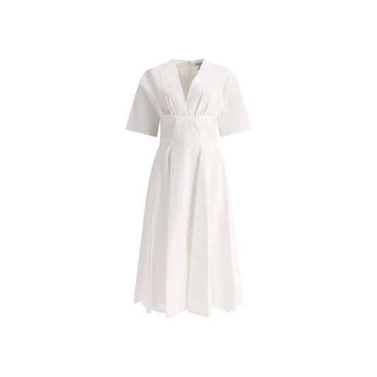 Alaïa Midikleid aus Baumwolle