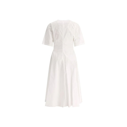 Alaïa Midikleid aus Baumwolle