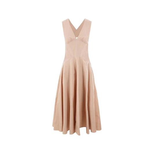 Alaïa Midikleid aus Baumwolle