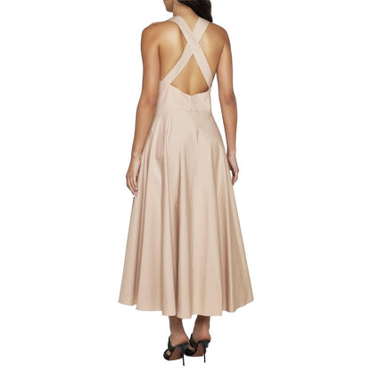 Robe midi en coton Alaïa