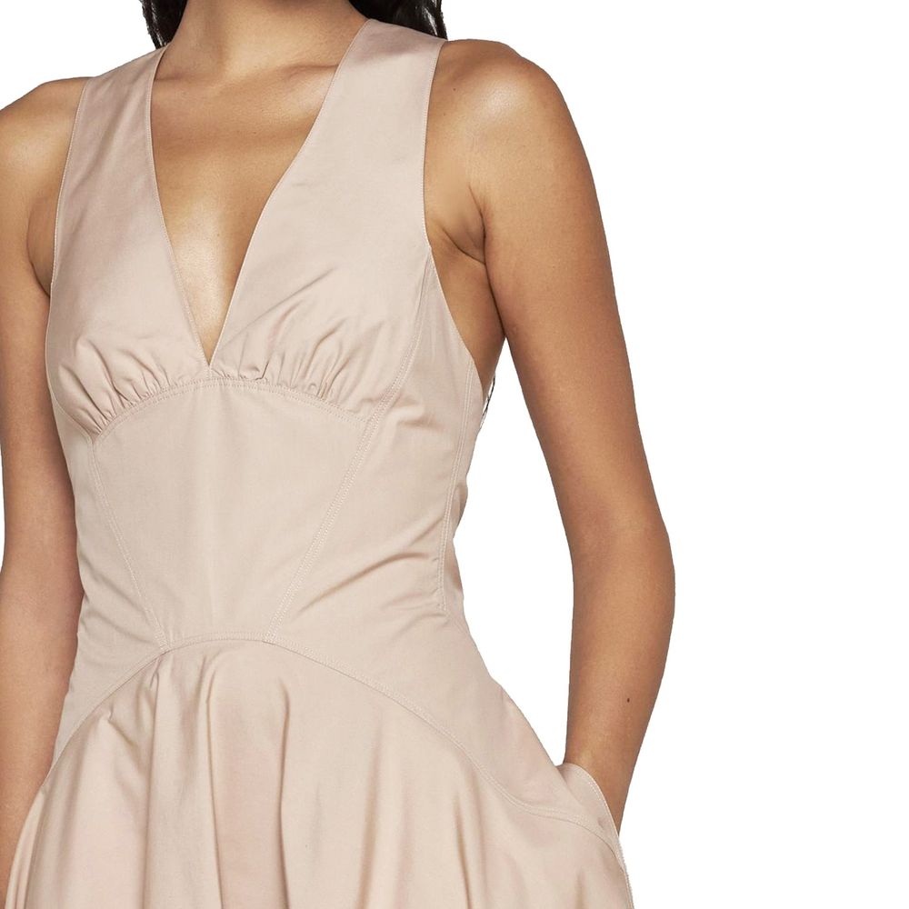 Robe midi en coton Alaïa