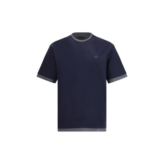 Prada Doppellagiges T-Shirt