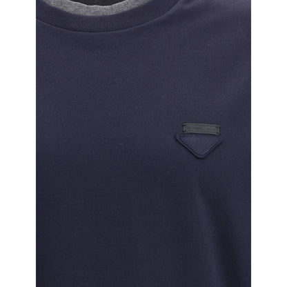Prada Doppellagiges T-Shirt