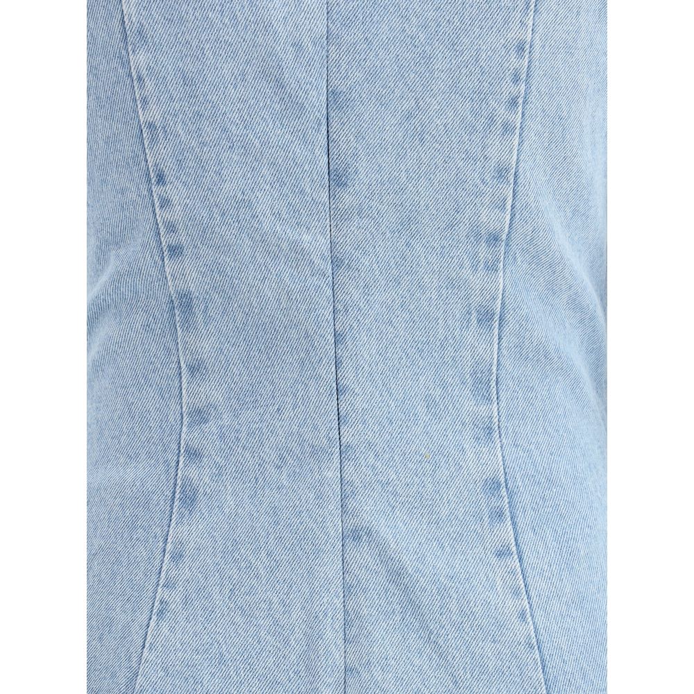 Mini-robe en jean Magda Butrym