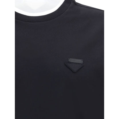 T-shirt à manches longues Prada