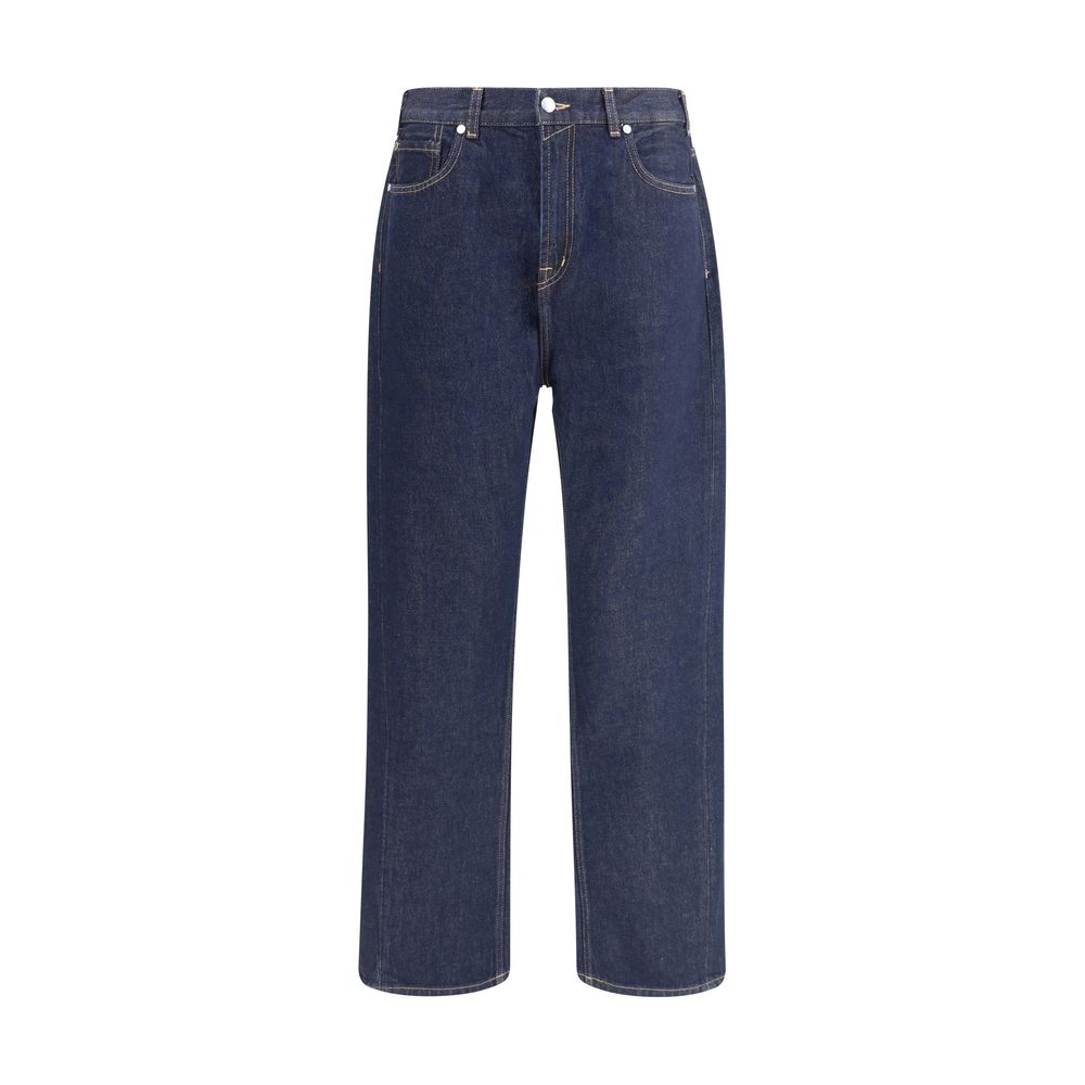 Jeans à larges jambes