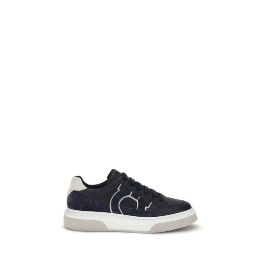 Baskets en cuir Ferragamo Gancini