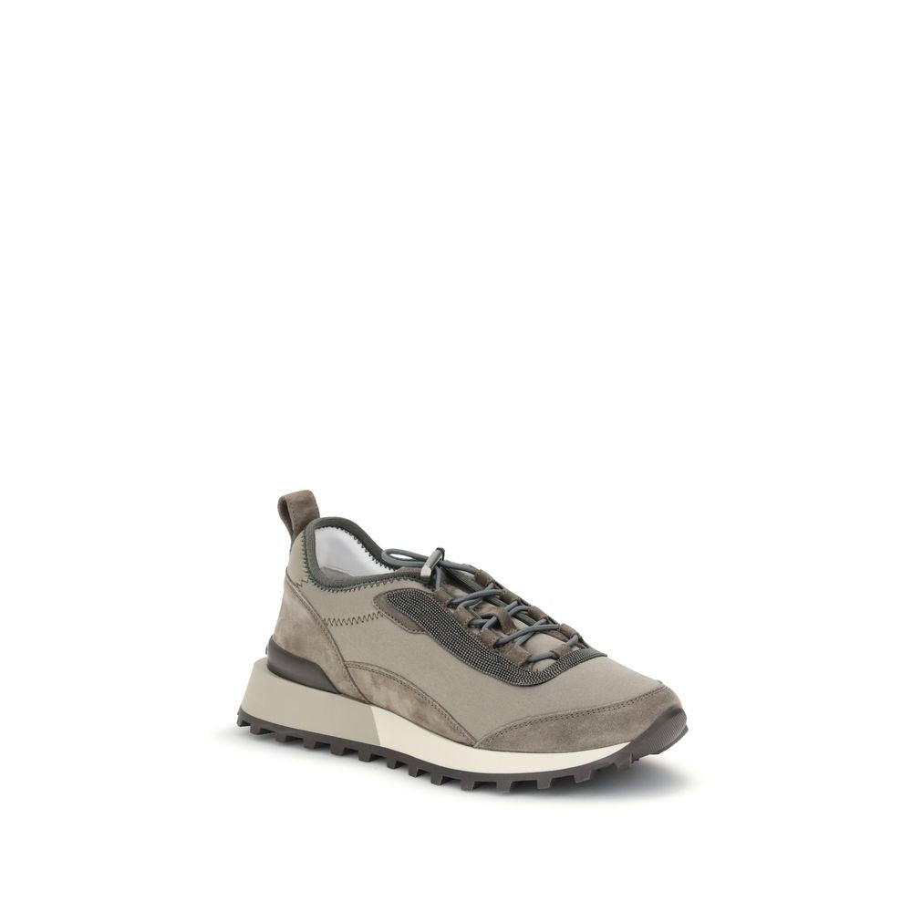 Brunello Cucinelli Leder-Sneakers