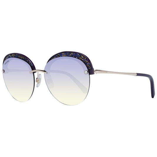 Lunettes de soleil Swarovski violettes pour femmes