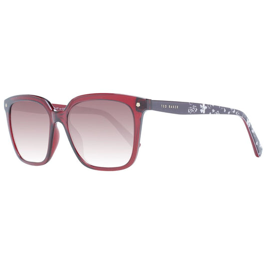 Lunettes de soleil rouges pour femmes Ted Baker