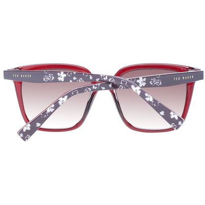 Lunettes de soleil rouges pour femmes Ted Baker