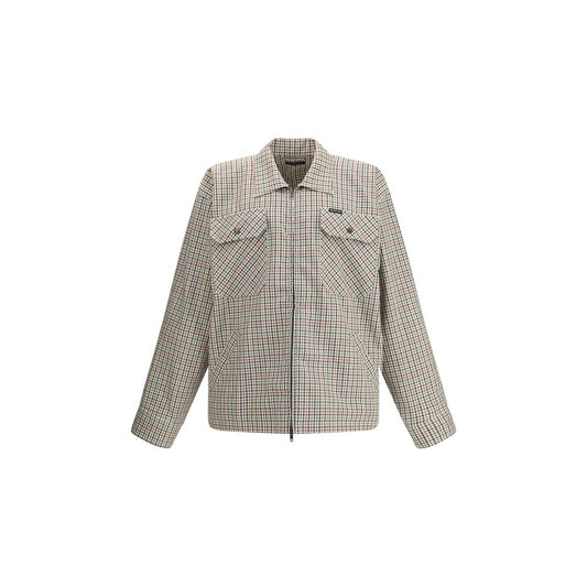 Balenciaga-Shirt mit Reißverschluss