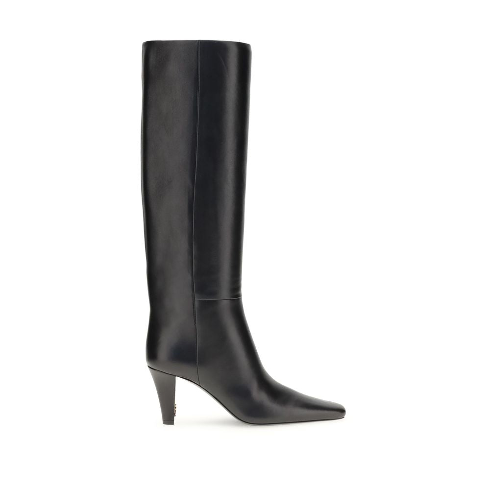 Bottes hautes en cuir