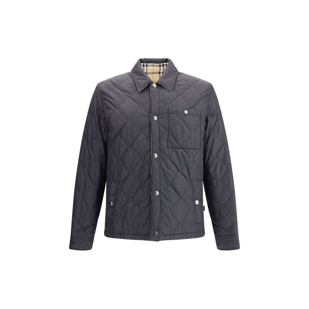 Veste en nylon matelassé réversible