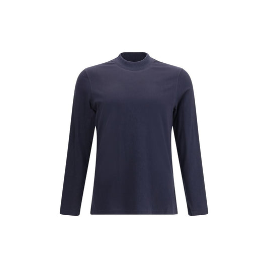 T-shirt en coton à manches longues Brunello Cucinelli