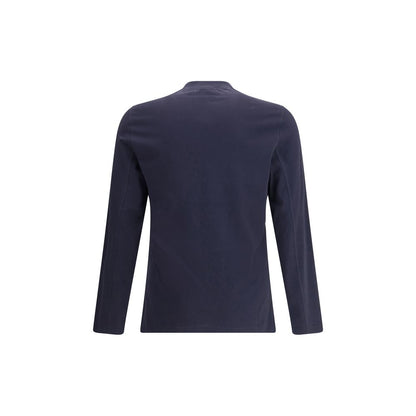 T-shirt en coton à manches longues Brunello Cucinelli