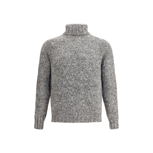 Pull col roulé boutonné Brunello Cucinelli