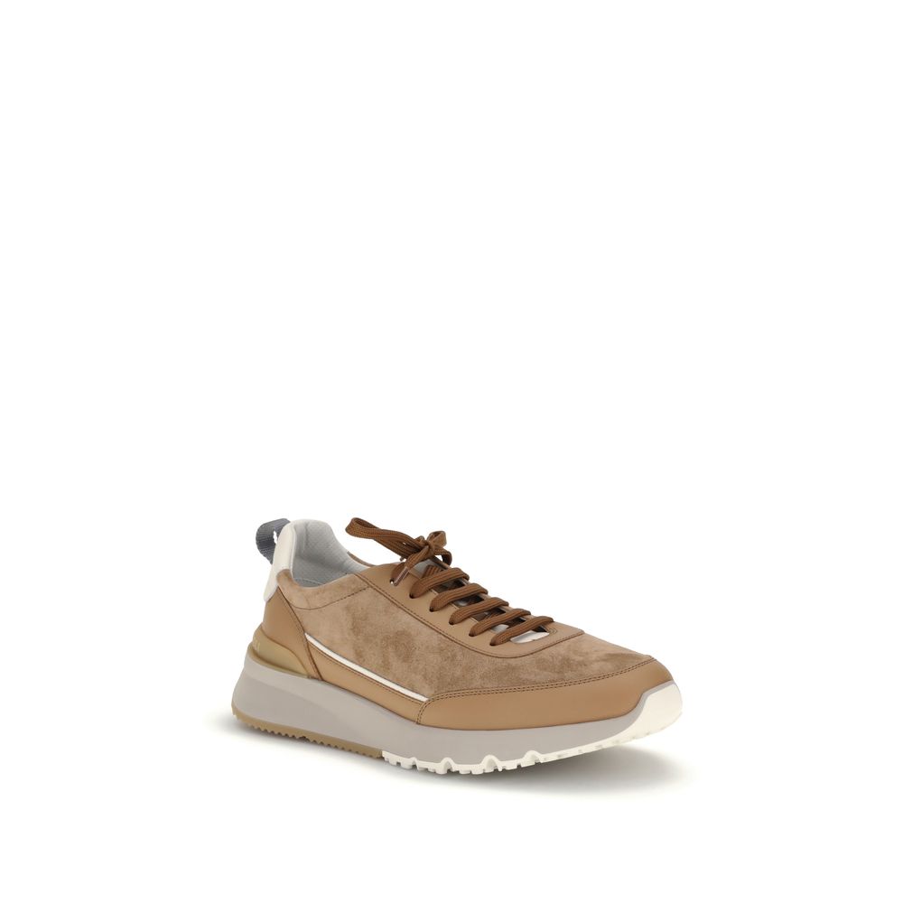 Brunello Cucinelli Leder-Sneakers