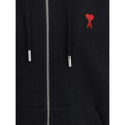 Ami Paris Logoed Hoodie