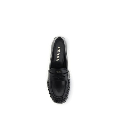 Mocassins en cuir Prada