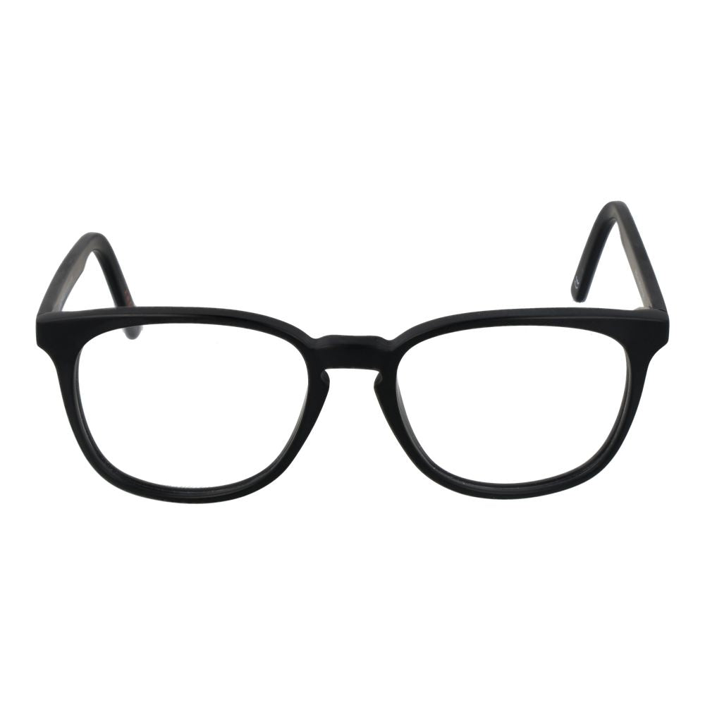 Montures de lunettes de vue unicolores noires pour homme et femme de Andy Wolf