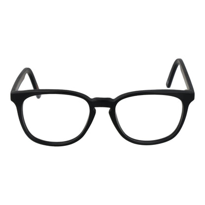 Montures de lunettes de vue unicolores noires pour homme et femme de Andy Wolf