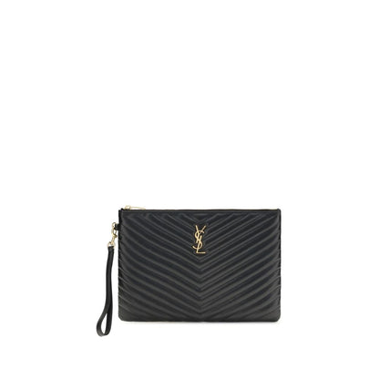 Saint Laurent Matelassé-Ledertasche