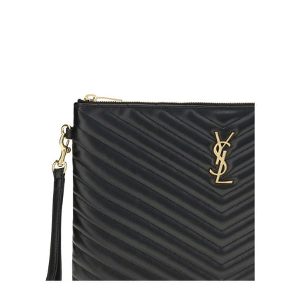 Saint Laurent Matelassé-Ledertasche