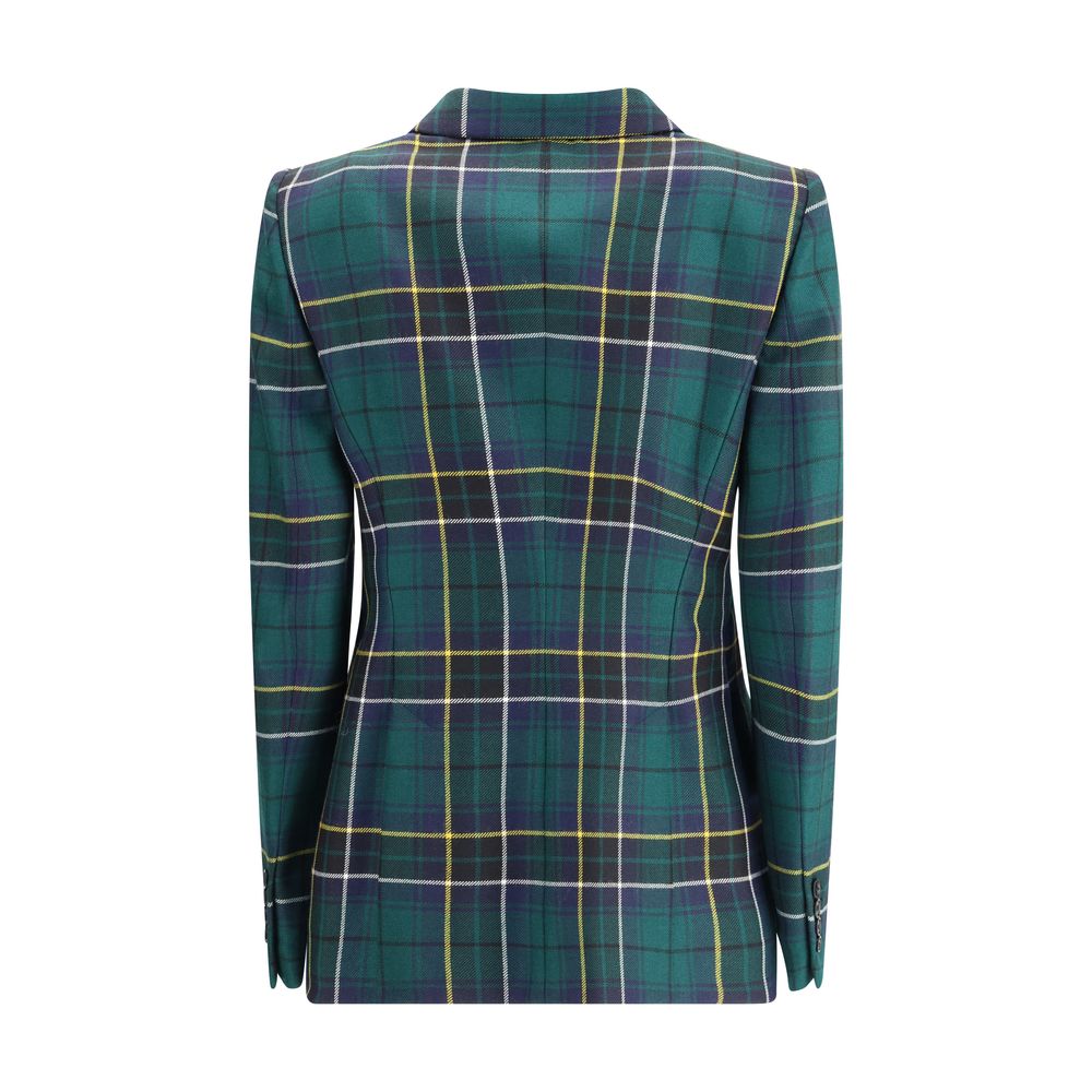 Blazer à carreaux