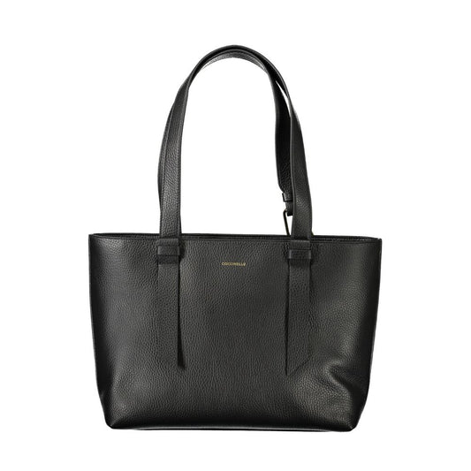 Sac à main en cuir noir