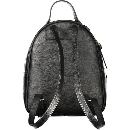 Coccinelle Schwarzer Lederrucksack