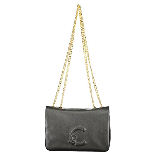 Coccinelle Schwarze Leder Damen Handtasche