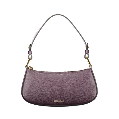 Sac à main Coccinelle en cuir violet pour femme