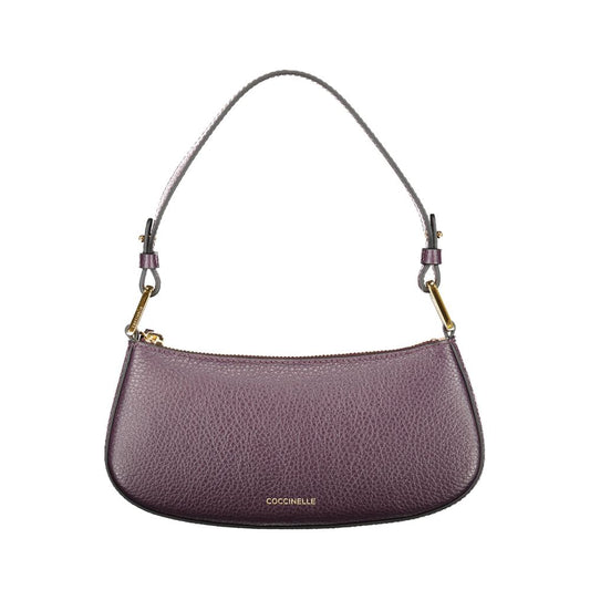 Sac à main Coccinelle en cuir violet pour femme