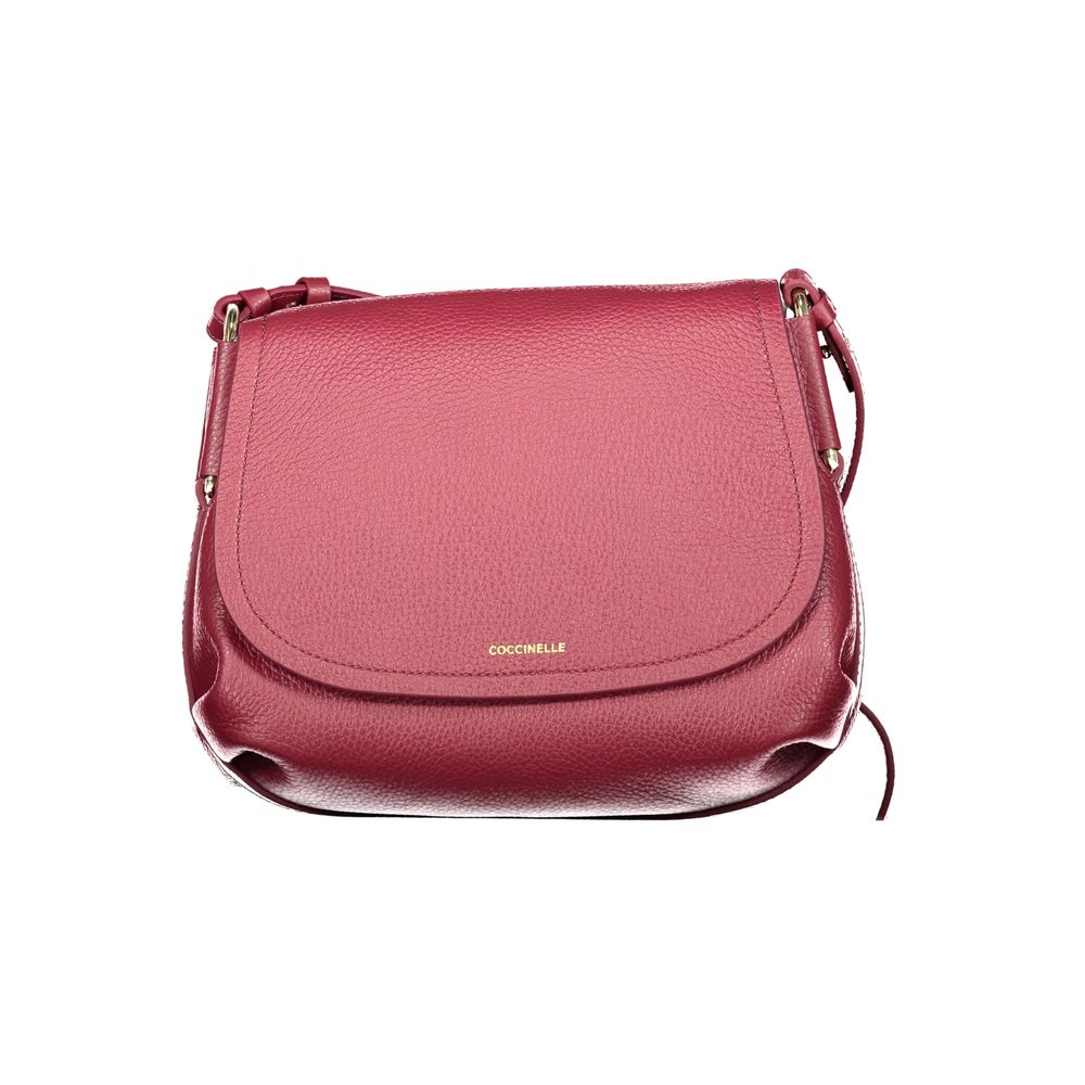 Sac à main Coccinelle en cuir violet pour femme