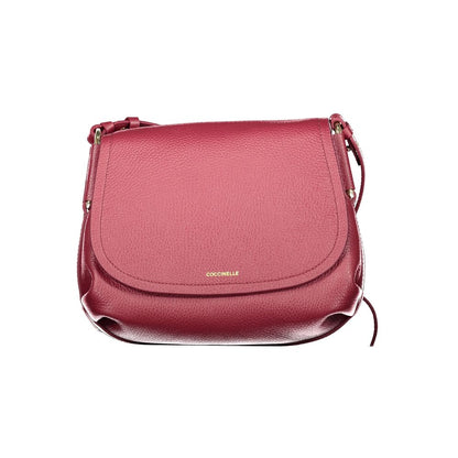 Sac à main Coccinelle en cuir violet pour femme
