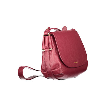 Sac à main Coccinelle en cuir violet pour femme
