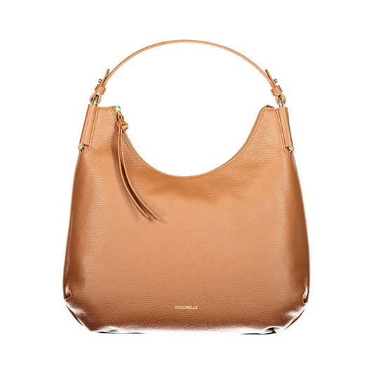 Coccinelle Braune Leder Damen Handtasche