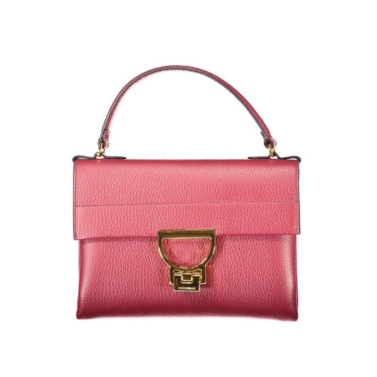 Sac à main Coccinelle en cuir violet pour femme