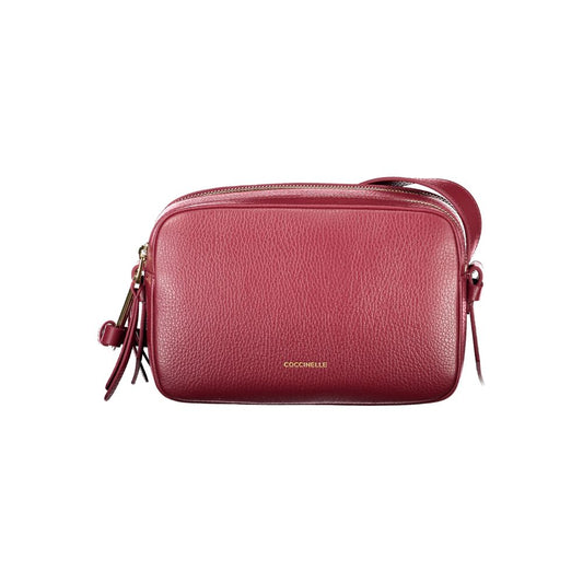 Sac à main Coccinelle en cuir violet pour femme