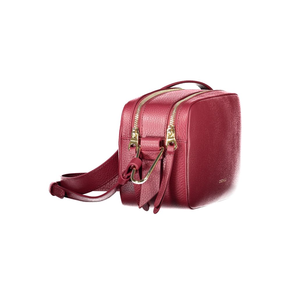 Sac à main Coccinelle en cuir violet pour femme