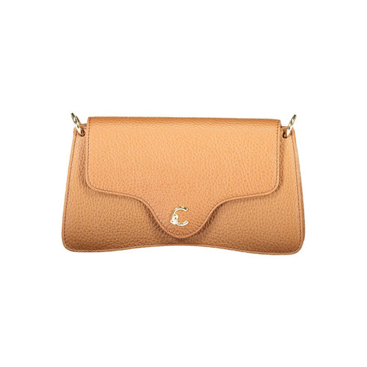 Sac à main en cuir marron Coccinelle