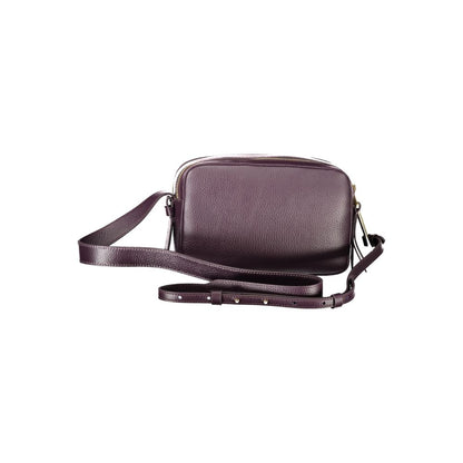 Sac à main Coccinelle en cuir violet pour femme