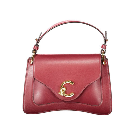 Sac à main Coccinelle en cuir violet pour femme