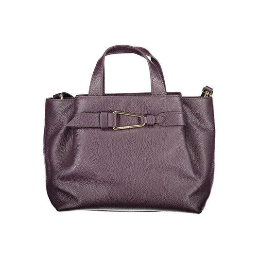 Sac à main Coccinelle en cuir violet pour femme