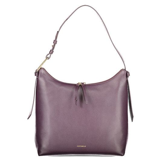 Sac à main Coccinelle en cuir violet pour femme